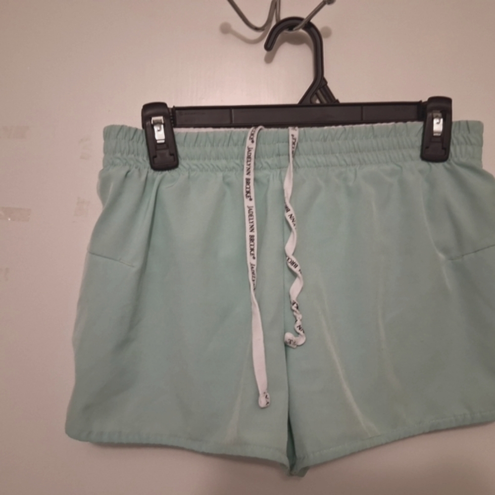 JadelynnBrooke Small Mint Green Women's Athletic / Running Shorts With Lining